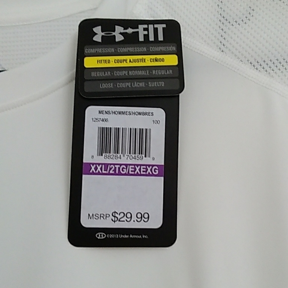 Sorry. No Longer Available Compression Tee Shirt Size 2X by Under Armour - Picture 12 of 15